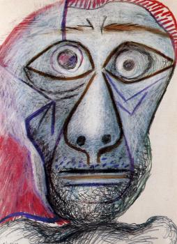 Pablo Picasso : self-portrait III